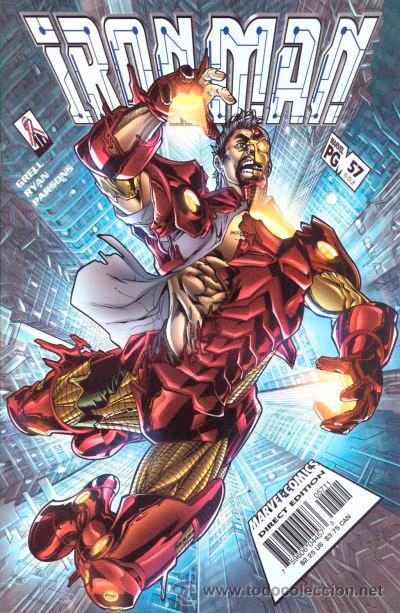C&oacute;mics: IRON MAN #57, MARVEL, 2.002, USA. - Foto 1