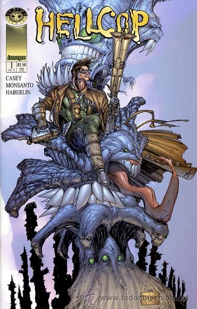 C&oacute;mics: HELLCOP, SERIE LIMITADA COMPLETA DE 4 N&Uacute;MEROS, IMAGE, 1.998, USA. - Foto 1