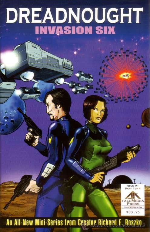C&oacute;mics: DREADNOUGHT INVASION SIX # 1 (TALCMEDIA PRESS,2007) - PROMO PACK