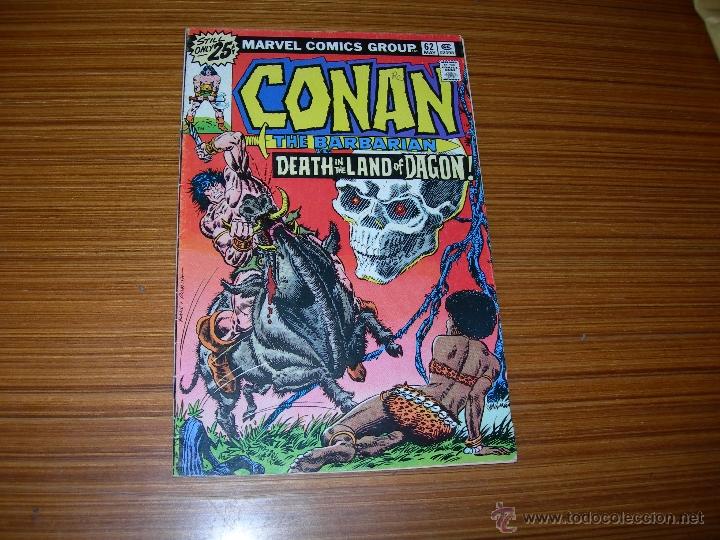C&oacute;mics: CONAN THE BARBARIAN  N&ordm; 62 EDITORIAL MARVEL - Foto 1