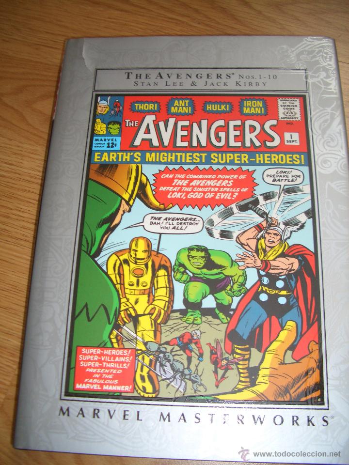 C&oacute;mics: MARVEL MASTERWORKS: THE AVENGERS #1 (MARVEL, 2002) - Foto 1