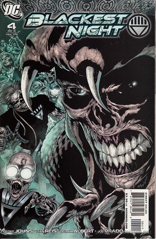 C&oacute;mics: BLACKEST NIGHT # 4 (DC,2009) - IVAN REIS - GREEN LANTERN - Foto 1