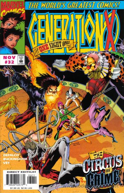 C&oacute;mics: GENERATION X #32, 1.997, USA - Foto 1