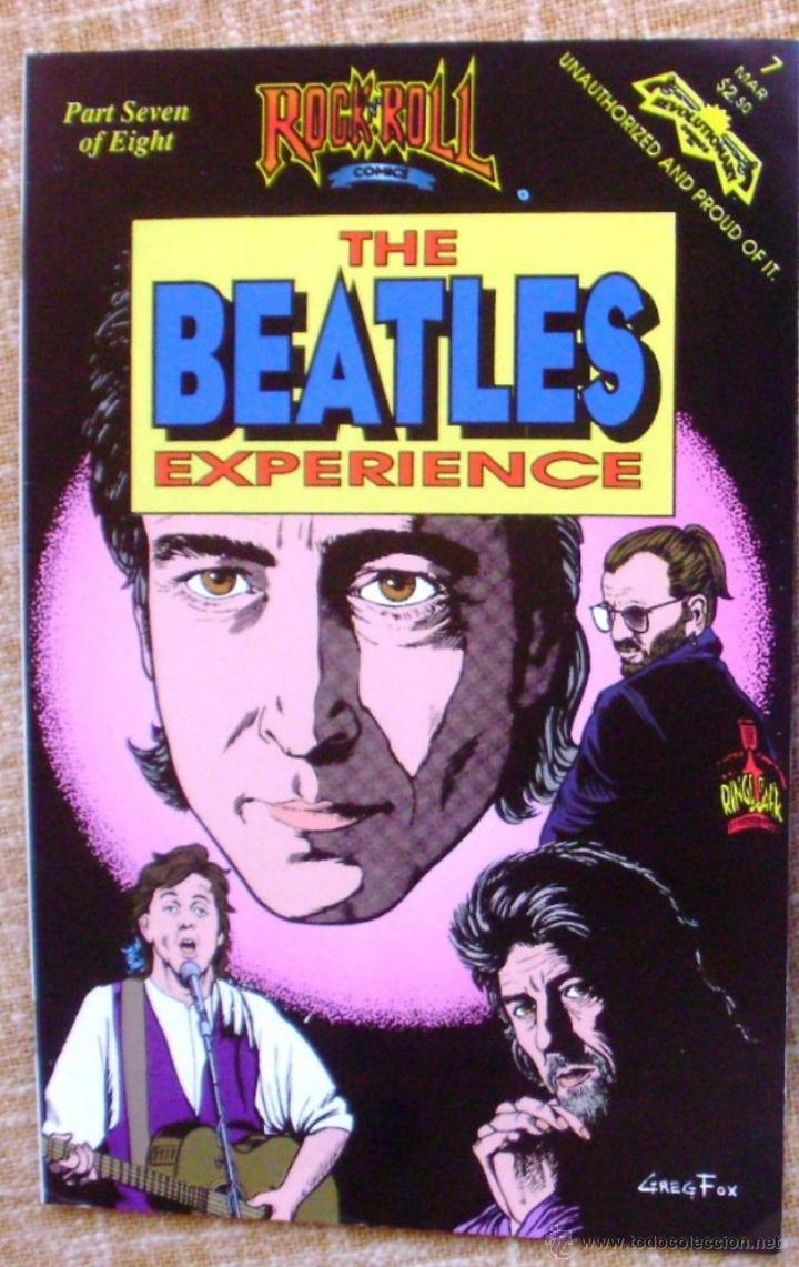 Comics: The Beatles Experience Comic, Parte Siete de Ocho, Revolutionary Comics, a&ntilde;o 1992, Todd Loren