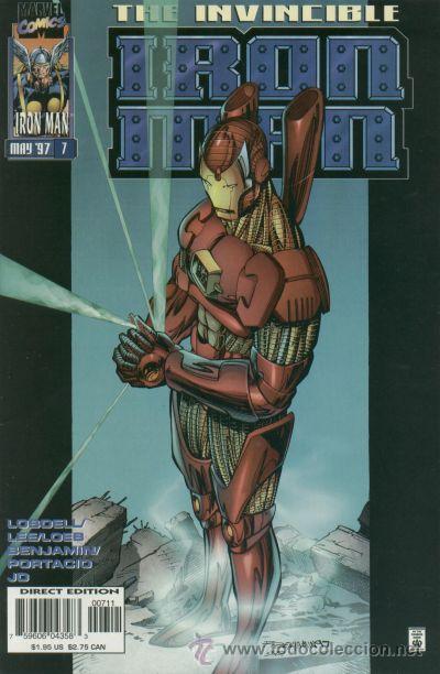 C&oacute;mics: IRON MAN #7, MARVEL, 1.997, USA - Foto 1