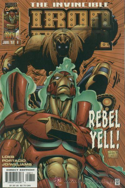 C&oacute;mics: IRON MAN #8, MARVEL, 1.997, USA - Foto 1