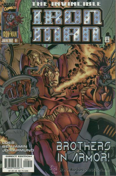 C&oacute;mics: IRON MAN #9, MARVEL, 1.997, USA - Foto 1