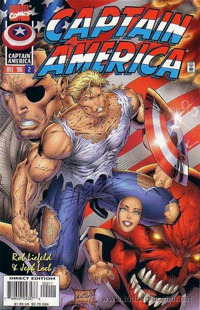 C&oacute;mics: CAPTAIN AMERICA #2, MARVEL, 1.996, USA - Foto 1