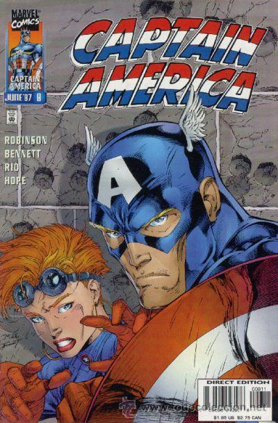 C&oacute;mics: CAPTAIN AMERICA #8, MARVEL, 1.997, USA - Foto 1
