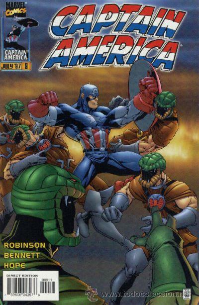 C&oacute;mics: CAPTAIN AMERICA #9, MARVEL, 1.997, USA - Foto 1
