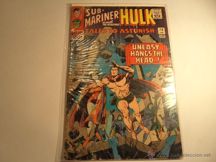Comics: Tales to Astonish. n&ordm; 76.