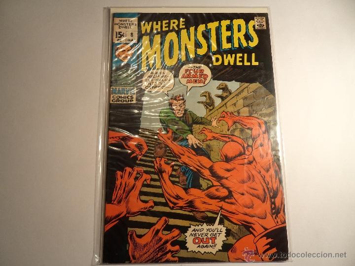 C&oacute;mics: Where Monsters Dwell. n&ordm; 8. Marvel. (c-5) - Foto 1