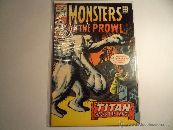C&oacute;mics: Monsters on the Prowl. n&ordm; 11. Marvel. (c-6) - Foto 1