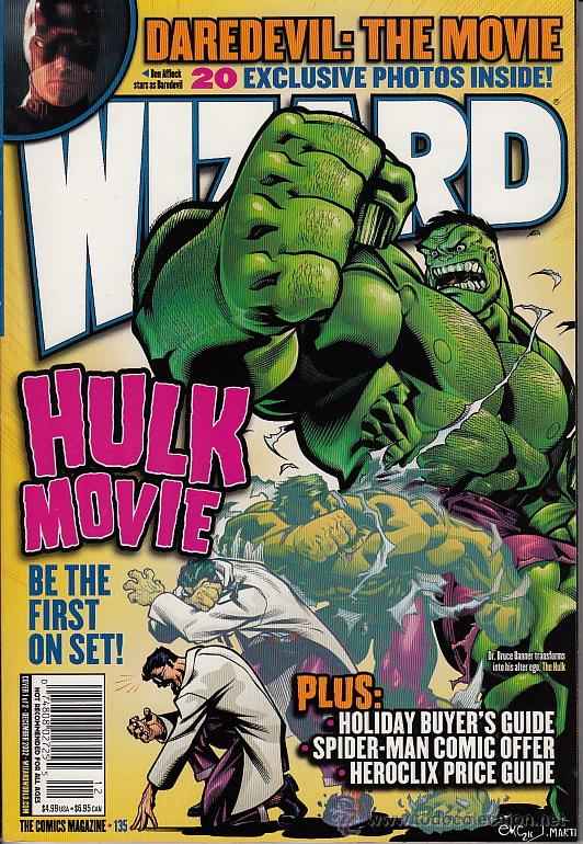 Fumetti: WIZARD THE COMICS MAGAZINE # 135 (Wizard,2002) - 168 pags en color - Desprecintada