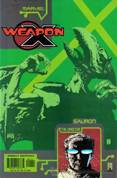 C&oacute;mics: WEAPON X: THE DRAFT - SAURON, ONE SHOT, MARVEL, 2.002, USA - Foto 1