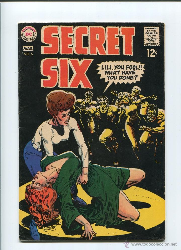 C&oacute;mics: SECRET SIX #6, DC COMICS 1969 - Foto 3