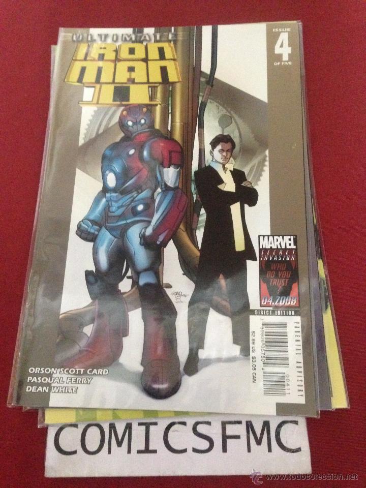 C&oacute;mics: MARVEL COMICS - ULTIMATE IRON MAN II - NUMERO 4 - Foto 1