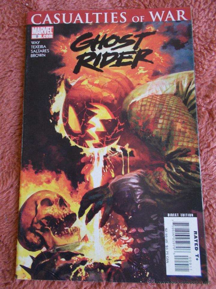 C&oacute;mics: GHOST RIDER # 9 MARVEL 2007 - Foto 1