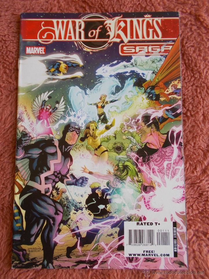 Comics: WAR OF KINGS SAGA, MARVEL 2009