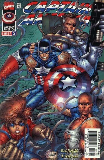 C&oacute;mics: CAPTAIN AMERICA #5, MARVEL, 1.997, USA - Foto 1