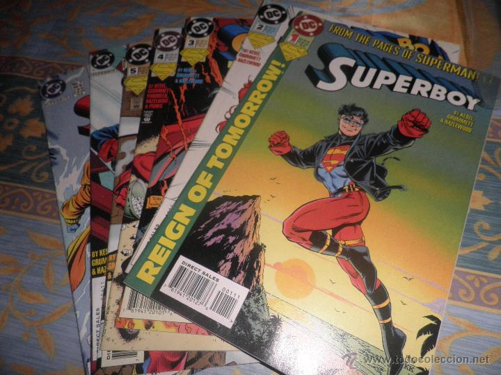 C&oacute;mics: DC SUPERBOY  LOTE DEL 1  AL  7  EN  INGLES - Foto 1