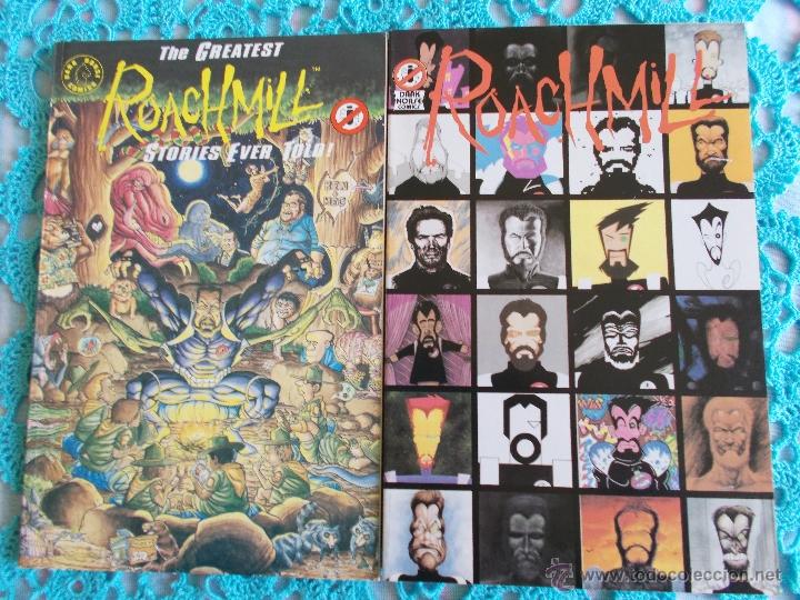 Comics: ROACHMILL TOMO 1 Y 2, RICH HEDDEN, TOM MCWEENEY, DARK HORSE 1988 / 89