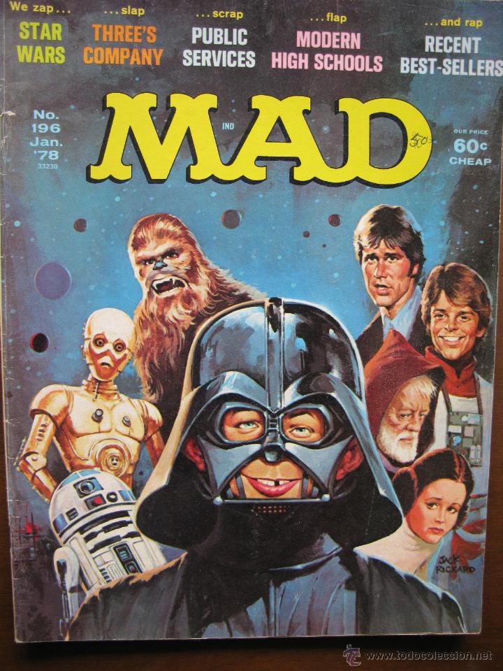 pozo Resaltar Olla de crack mad. nº 196. january 1978. classic. ( star wars - Compra venta en  todocoleccion