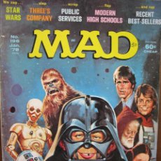 Cómics: MAD. Nº 196. JANUARY 1978. CLASSIC. ( STAR WARS THEME ). . Lote 49181410