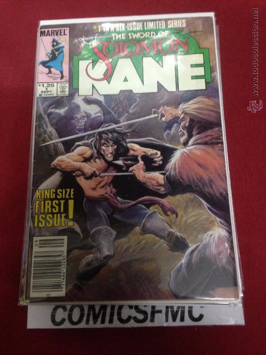 C&oacute;mics: MARVEL COMICS - SOLOMON KANE NUMERO 1 buen estado - Foto 1