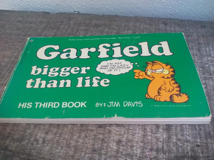 C&oacute;mics: Garfield. Bigger than life.  Jim Davis. - Foto 1