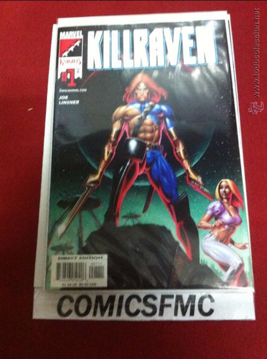 C&oacute;mics: KILLRAVEN - NUMERO 1 MUY BUEN ESTADO - Foto 1