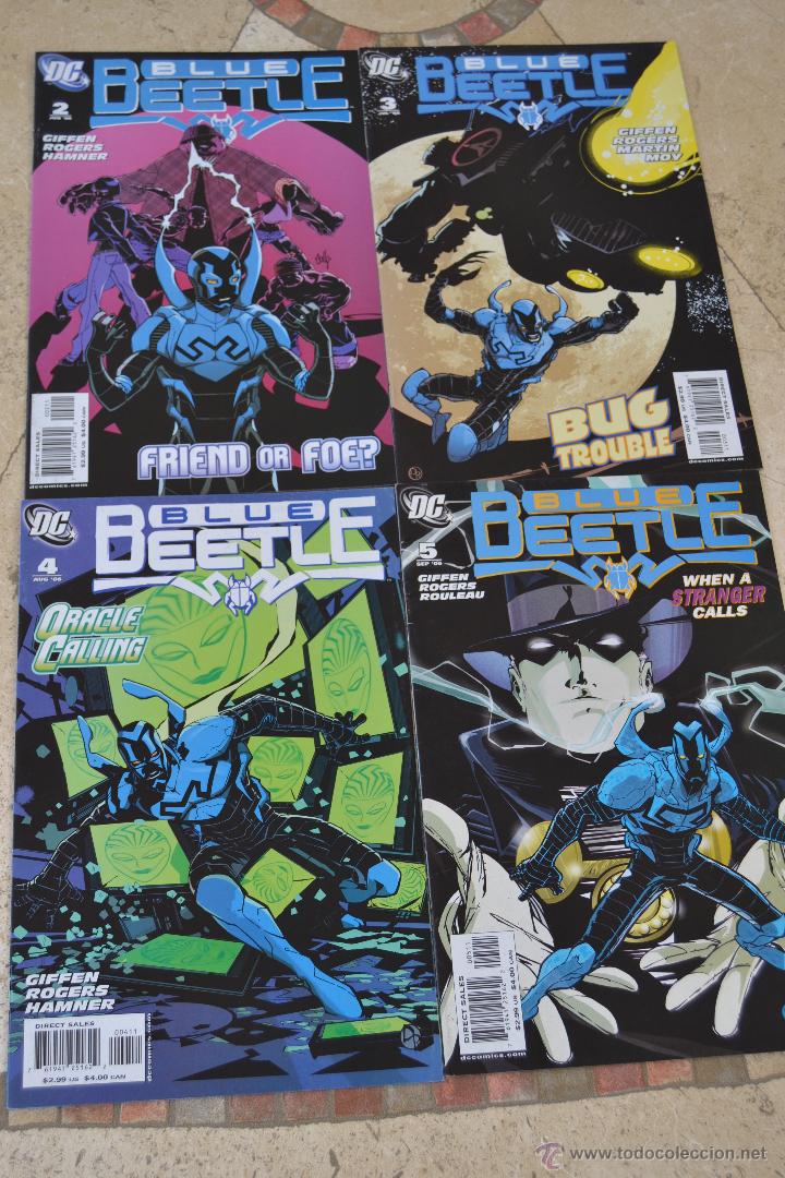 C&oacute;mics: BLUE BEETLE - NUMEROS 2-4-5 - DC - INGLES (2006) - Foto 1