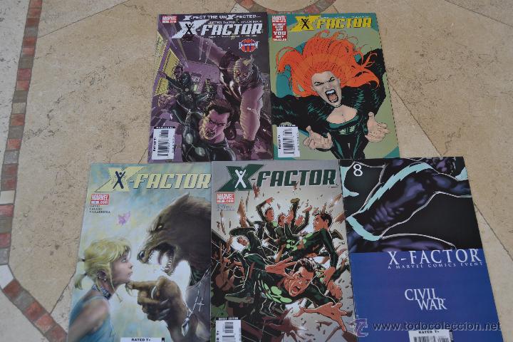 C&oacute;mics: X-FACTOR - NUMEROS 4 AL 8 - MARVEL - INGLES (2006) - Foto 1