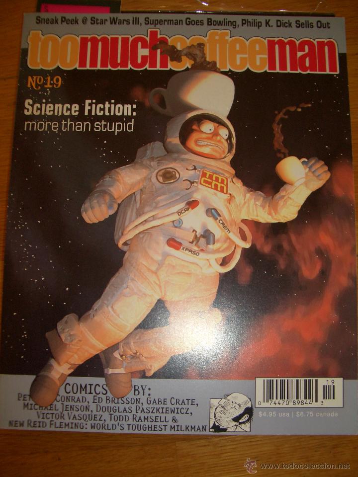 C&oacute;mics: TOO MUCH COFFE MAN MAGAZINE #19 - Foto 1