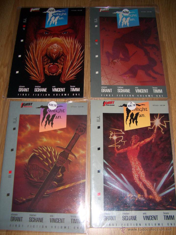C&oacute;mics: TWILIGHT MAN #1-4 (FIRST COMICS, 1989) - Foto 1