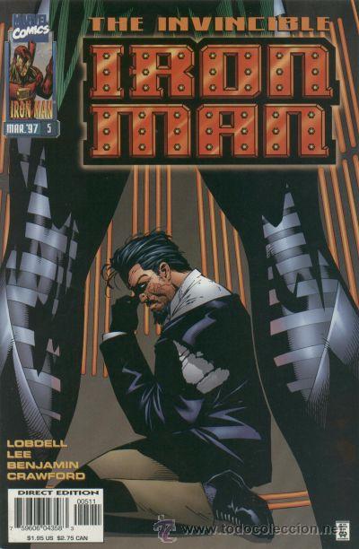 C&oacute;mics: IRON MAN #5, MARVEL, 1.997, USA - Foto 1