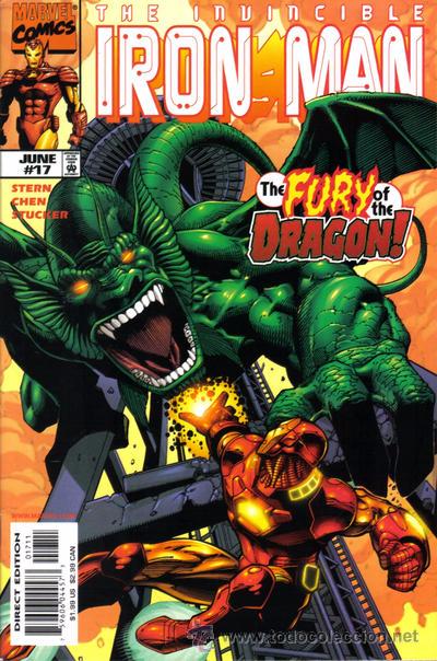 C&oacute;mics: IRON MAN #17, MARVEL, 1.999, USA - Foto 1
