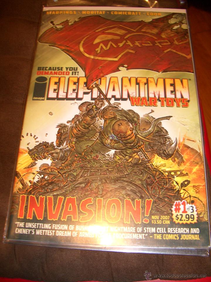 C&oacute;mics: ELEPHANTMEN: WAR TOYS #1 (IMAGE, 2007) - Foto 1