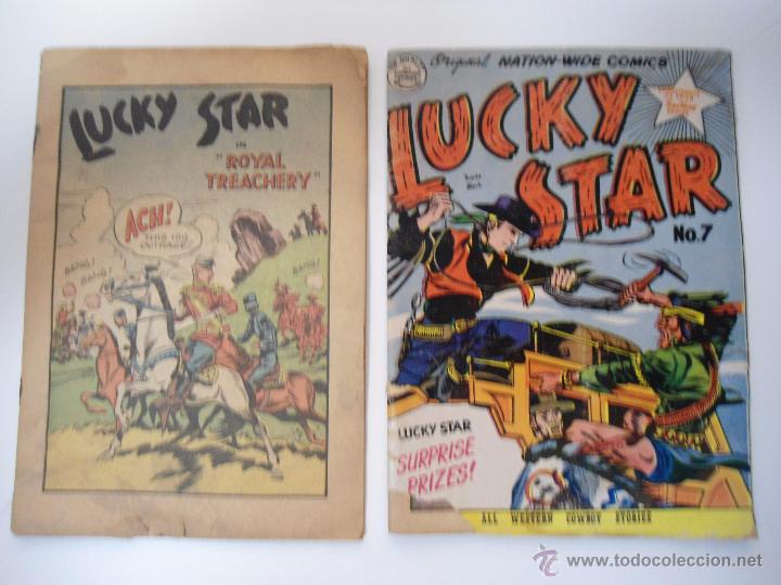 Fumetti: DOS COMIC AMERICANOS EN INGLES LUCKY STAR A&Ntilde;O 1952