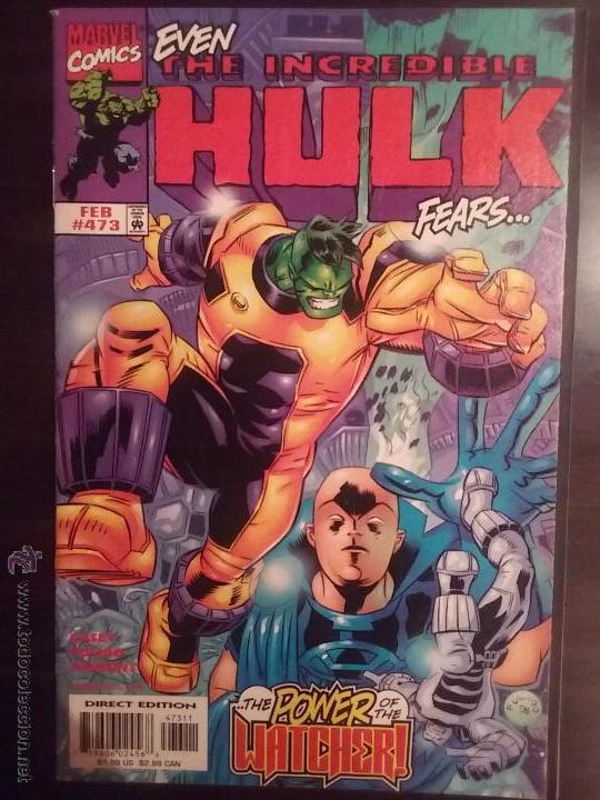 C&oacute;mics: Hulk 473. Marvel Comics. Original en ingl&eacute;s. Nuevo. Javier Pulido. - Foto 1