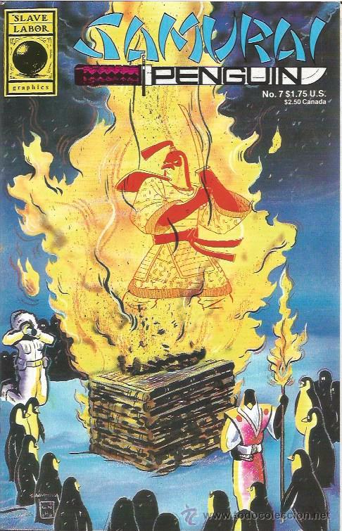 C&oacute;mics: SAMURAI PENGUIN # 7 (SLAVE LABOR,1988) - Foto 1