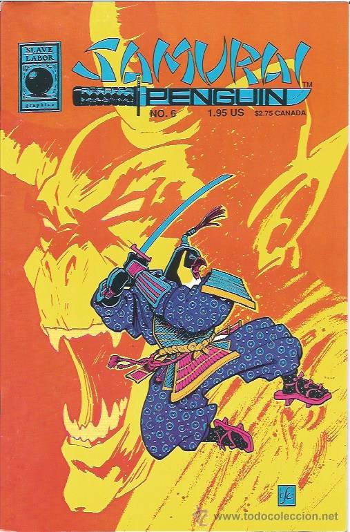 C&oacute;mics: SAMURAI PENGUIN # 6 (SLAVE LABOR,1988) - Foto 1
