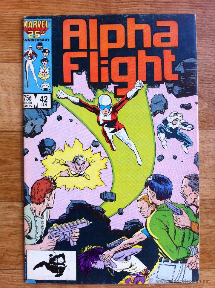 C&oacute;mics: COMIC USA - ALPHA FLIGHT 42 - BILL MANTLO & DAVID ROSS - MARVEL COMICS - Foto 1