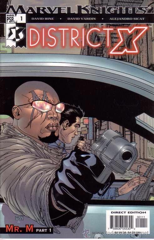 C&oacute;mics: DISTRICT X # 1 (MARVEL,2004) - X-MEN - BISHOP - Foto 1