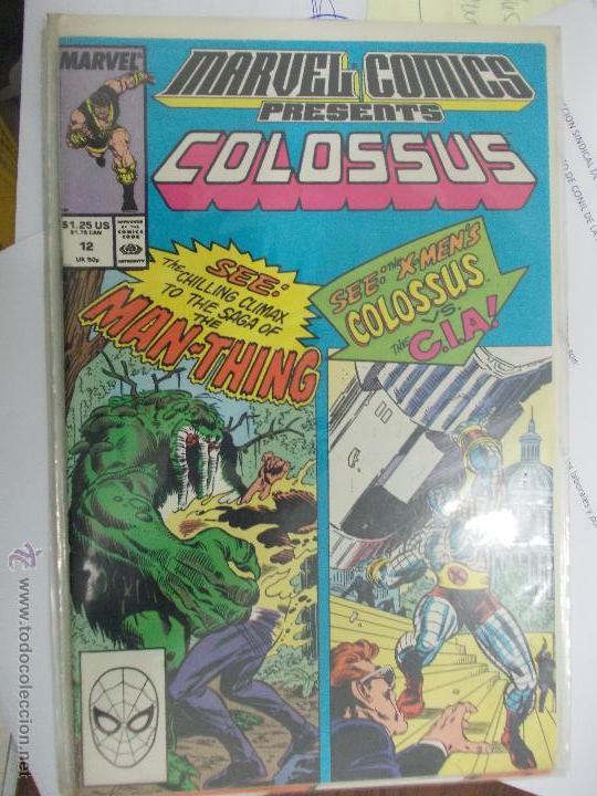 C&oacute;mics: Colossus n&ordm; 12 1.989 comic USA - Foto 1