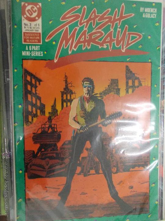C&oacute;mics: Slash Maraud Comics USA n&ordm; 3  1.988 - Foto 1