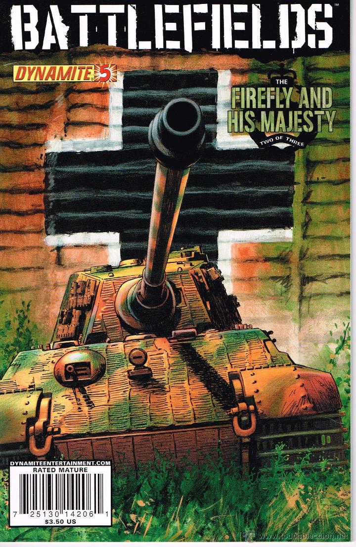 C&oacute;mics: Battlefields,original en ingl&eacute;s,col.Dynamite 5. - Foto 1