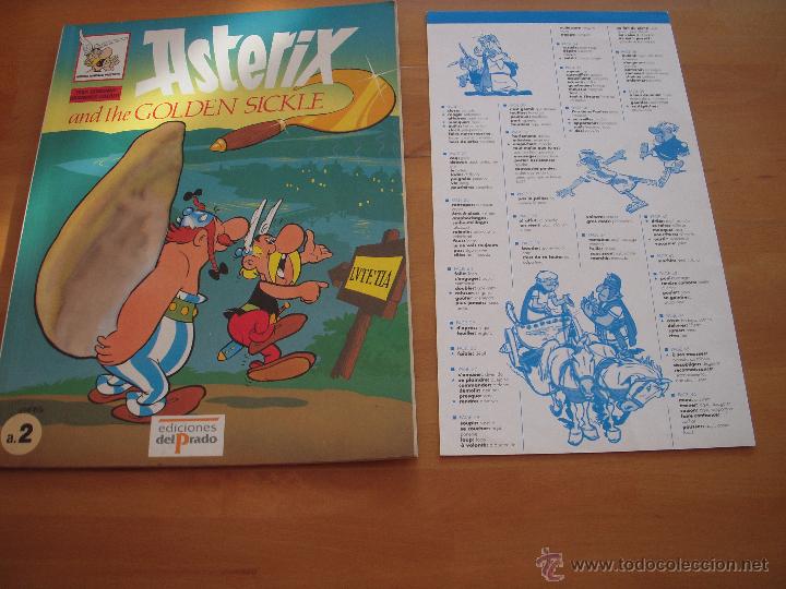 C&oacute;mics: asterix and the golden sickle, ediciones del prado - Foto 1