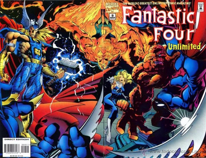 C&oacute;mics: FANTASTIC FOUR UNLIMITED #9, MARVEL, 1.995, USA - Foto 1