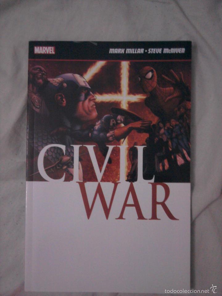 C&oacute;mics: US MARVEL: CIVIL WAR TRADE PAPERBACK. - Foto 1